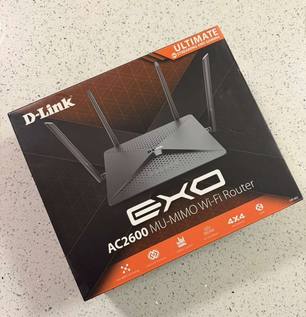 D-Link WiFi Router, AC2600 MU-MIMO