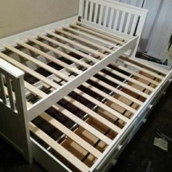 Twin/Twin Captain Bedset W/3 Storage Drawers(mattress Included:$659)