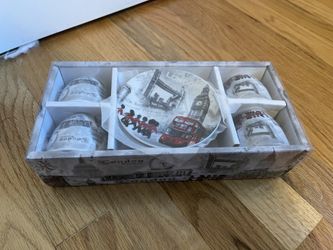 London Tea Cup Set, Glass