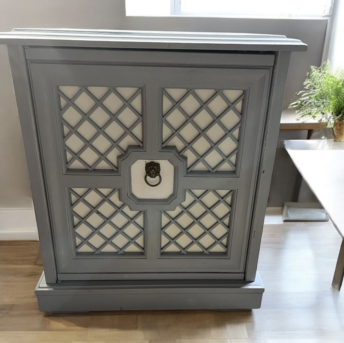 Vintage Cabinet Bar Table