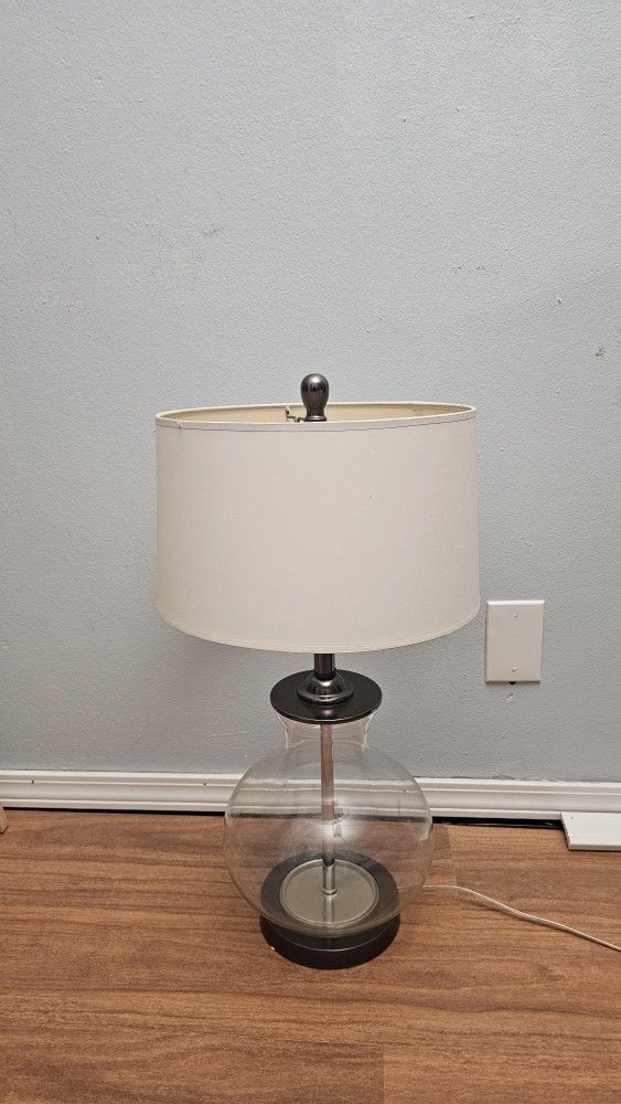 Large Glass Lamp