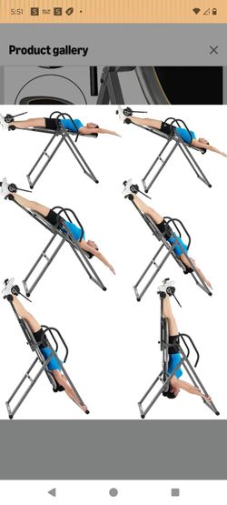 Brand New in box modern inversion table!!!