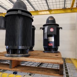 (3) Us Motors New  HO25S2BLF Electric 208 Motor Electric 460