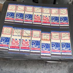 Approx 400 Vintage Matchbooks In Album 