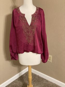 Like New Silk Blouse Size S 