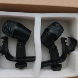 Two 904 Bass Drum Microphones