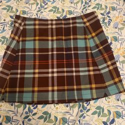 Plaid Mini Skirt Urban Outfitter’s Size S