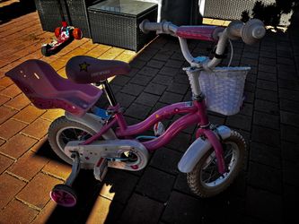 Girls Pink Bike