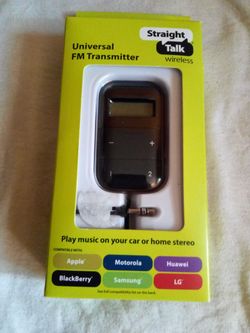 DIGITAL TRANSMITTER FM RADIO MUSIC CAR LCD