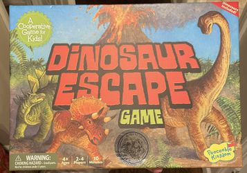 Dinosaur Escape Game - A Cooperative Game for Kids