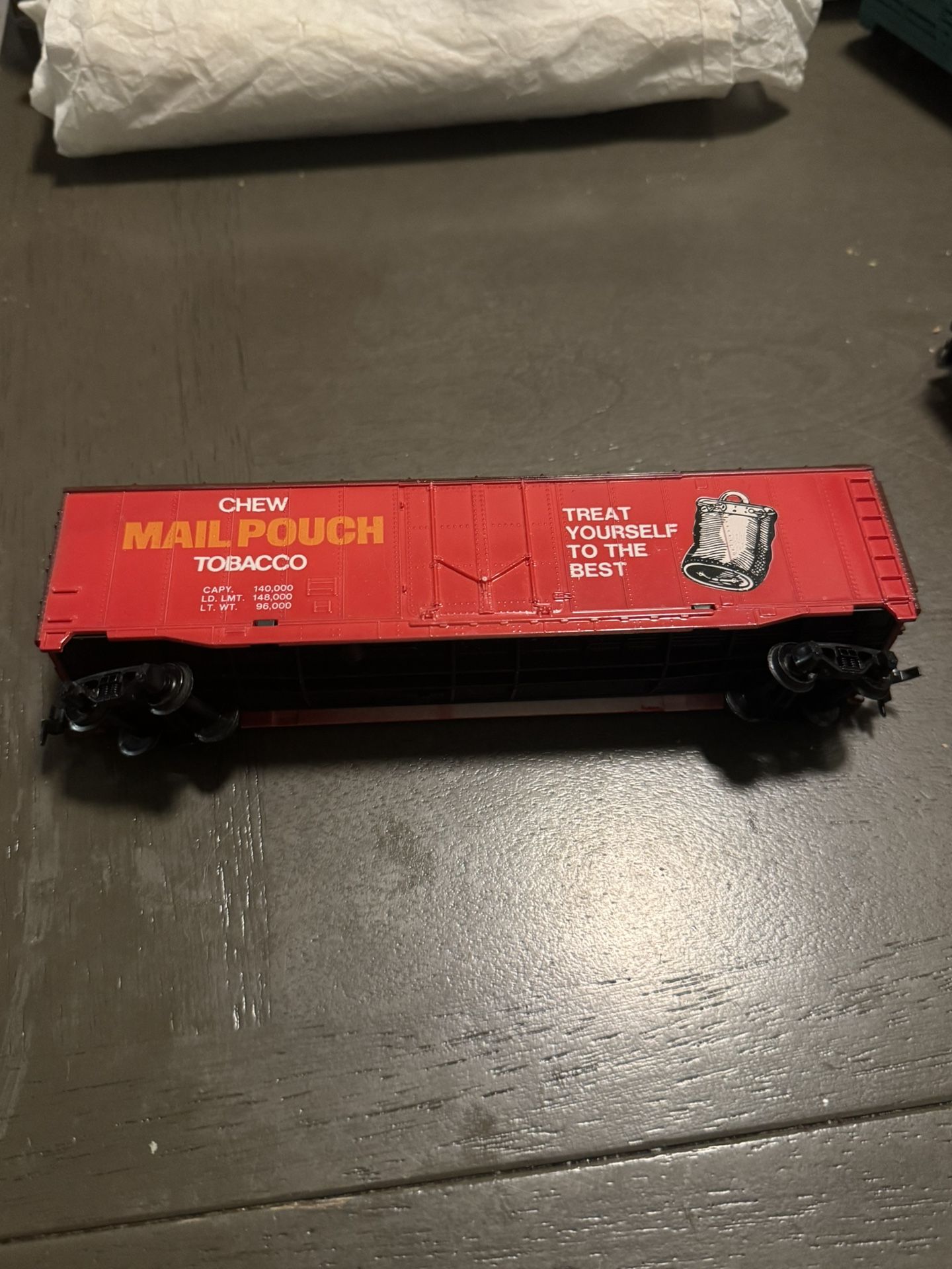 HO Scale Trains Chew Mail Pouch Tobacco 
