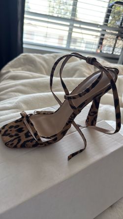 Leopard heels fashion nova