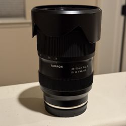 Tamron 28mm-75mm F2.8 G2 Sony E Mount. 