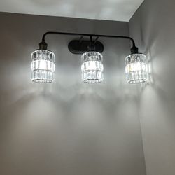 New Crystal Prism Vanity Light