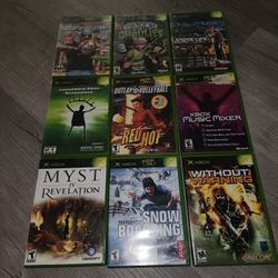 Original Xbox Games Lot