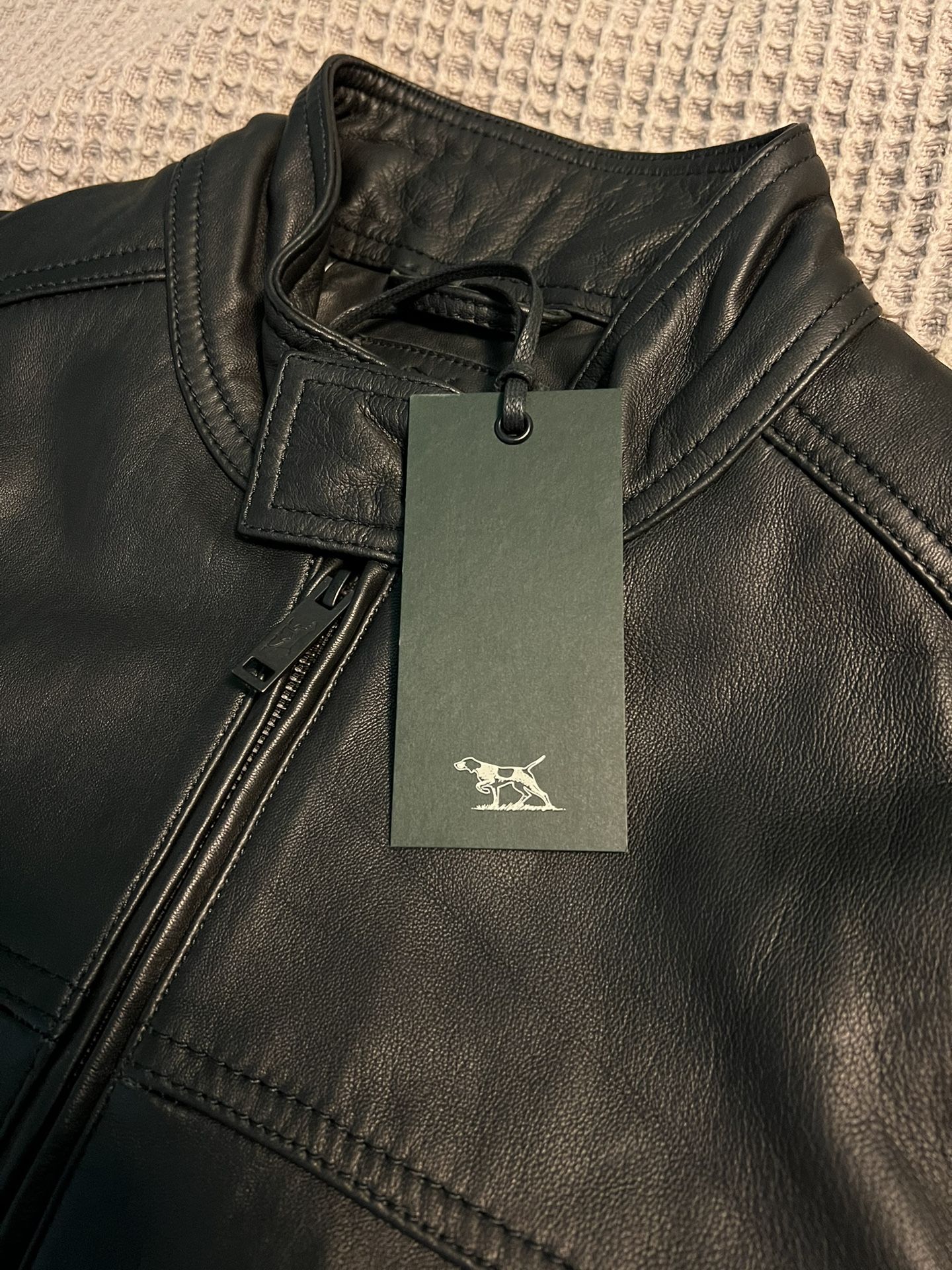 New Rodd & Gunn Leather Jacket