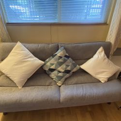 Davey Klik Klak Futon in Gray