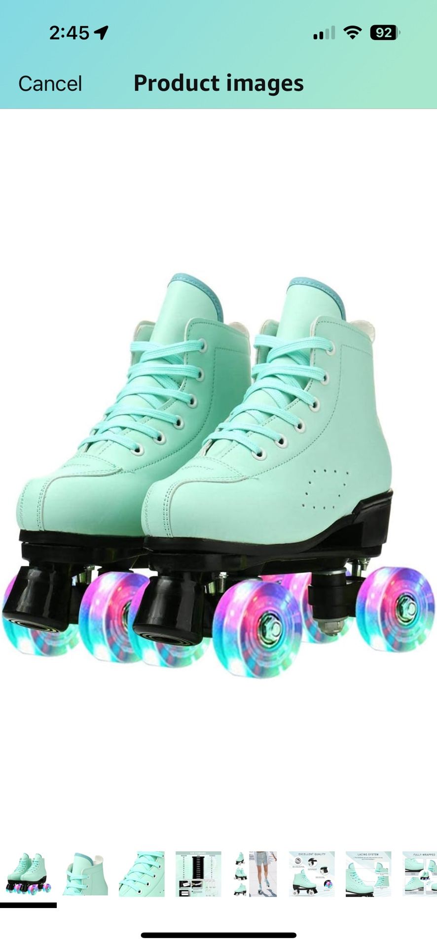 Roller Skates - Almost New Size 10