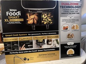 Ninja Food Smart XL 2 Basket AIR FRYER