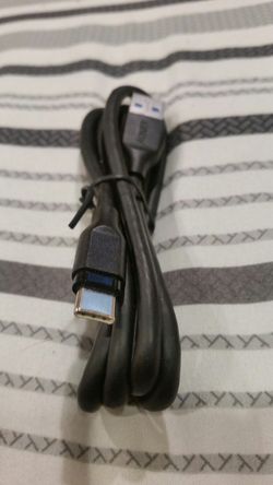 Type-C fast chaging cable.