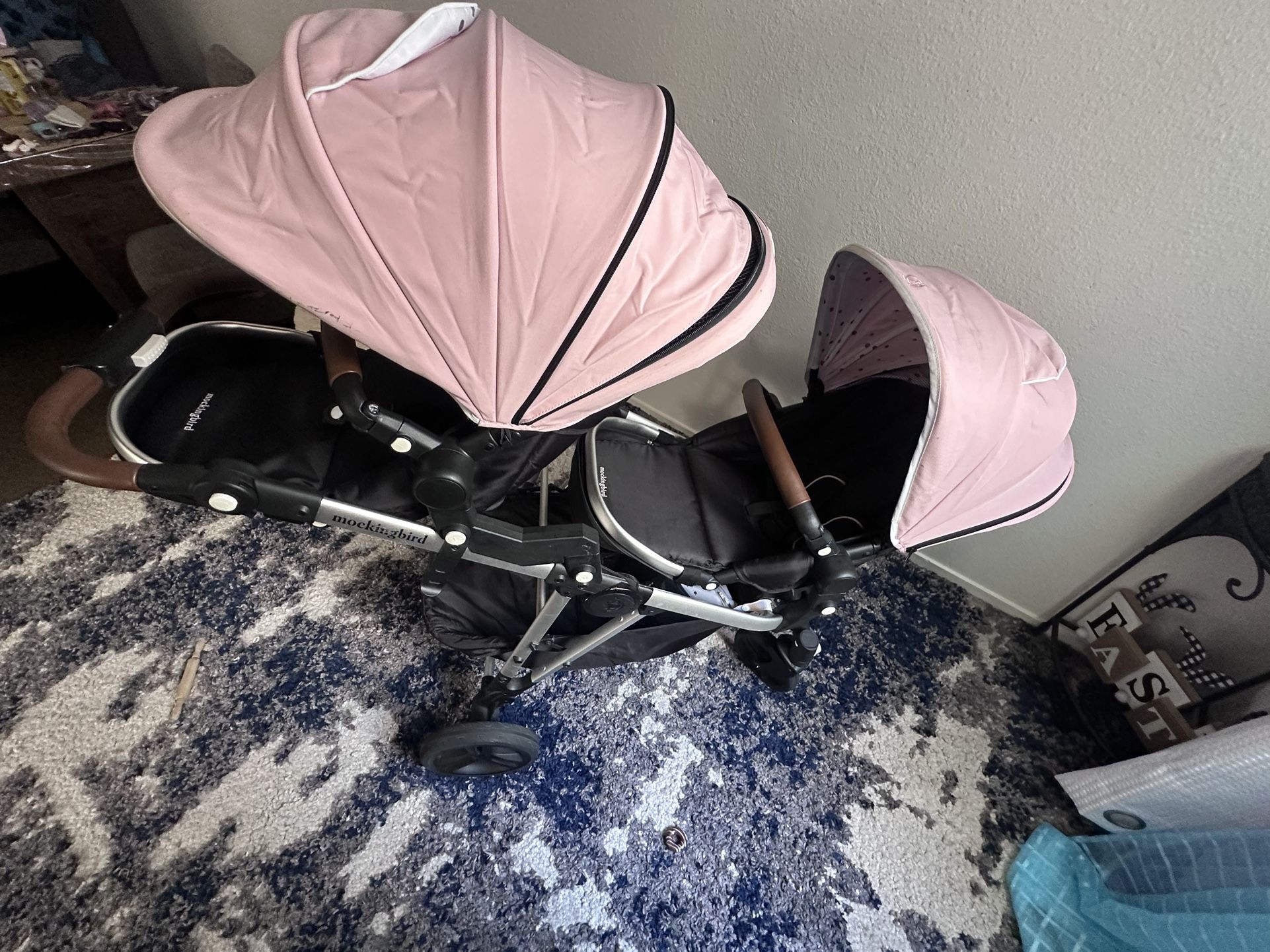 Mockingbird Single-to-Double Stroller 