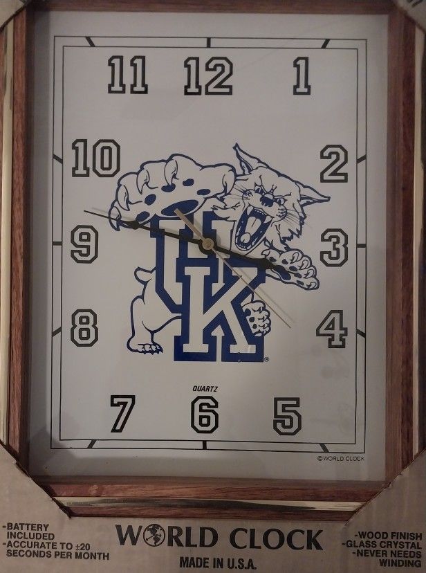Vintage Kentucky Wall Clock 