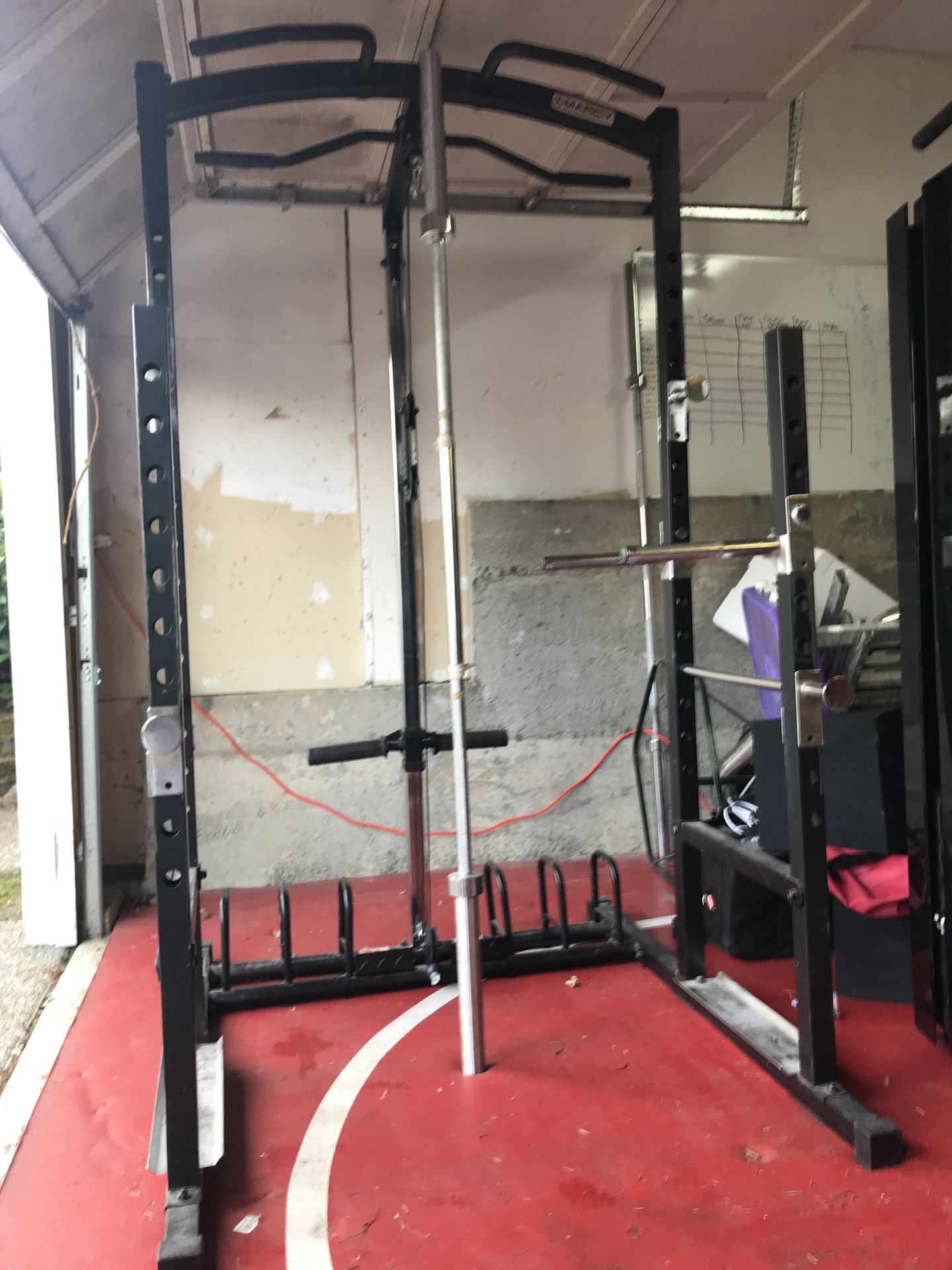 Marcy Weight Bench Cage Home Gym - MWM-7041