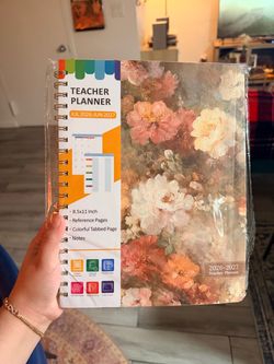 Teacher Planner 2026-2027 Spiral Bound