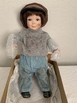 Cottage collectibles porcelain doll