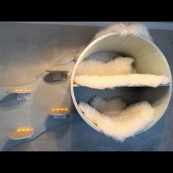 Custom Made Cat Tower With Sleeping Beds 