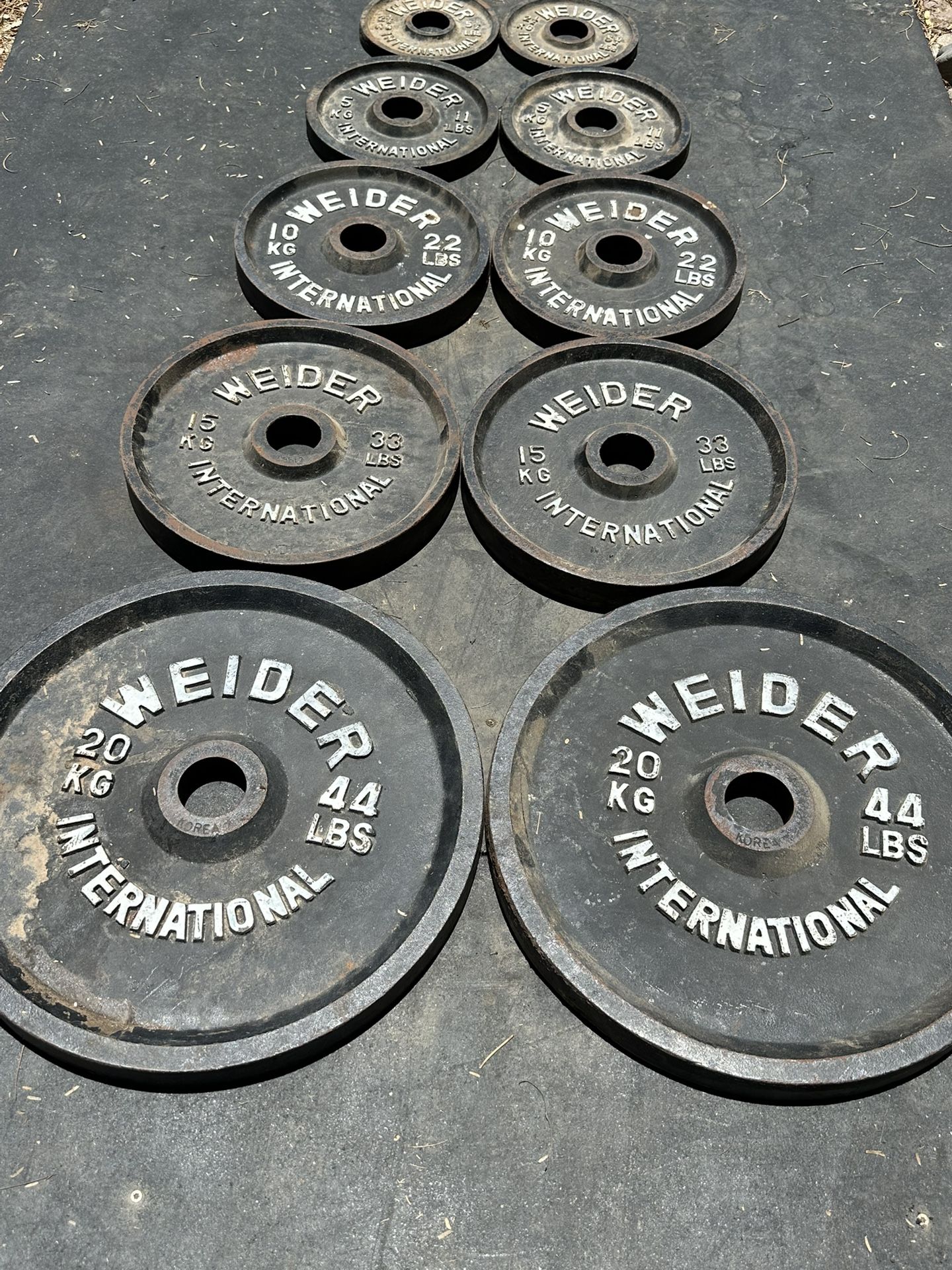 Weider International (KG) Olympic Weight Set