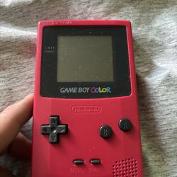 Red Gameboy Color