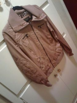 New lether jaket size xl