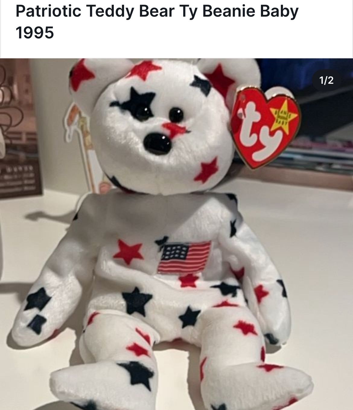 1995 Patriotic Beanie Baby 