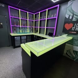 Bottle Display And Bar