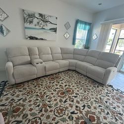 Sectional With Built In Recliner