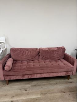 Chic Velvet Sofa