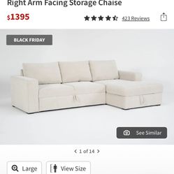 Sleeper Couch With Storage 