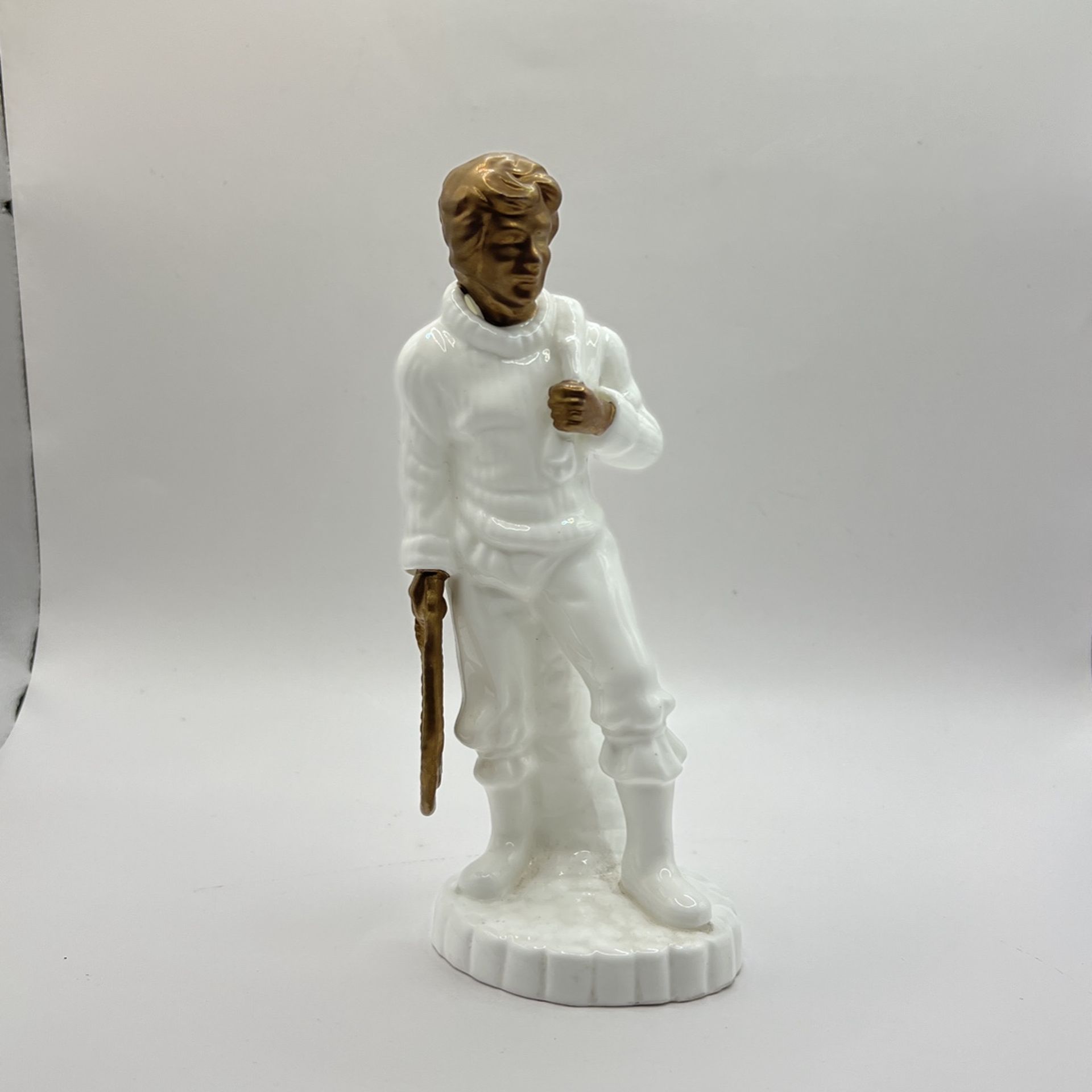 Fine Bone China The Fisherman Figurine 