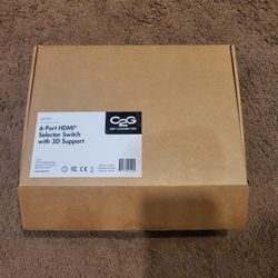 2CG 6 Port HDMI Selector New
