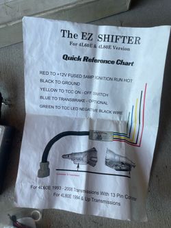 Ez shifter for Hotrod/old car transmission / best offer
