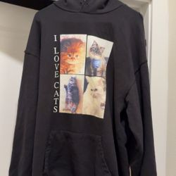 Balenciaga I Love Cats Hoodie