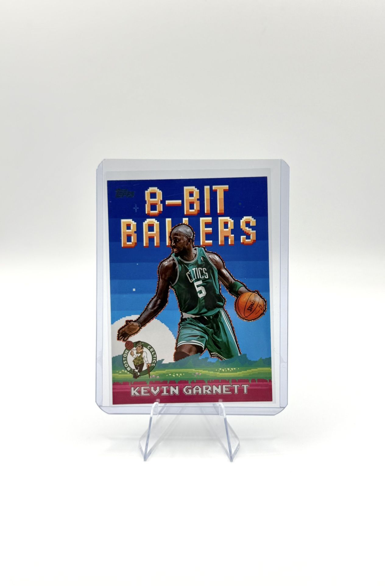 2025-26 Topps Basketball #8B-30 Kevin Garnett Boston Celtics 8 Bit Baller
