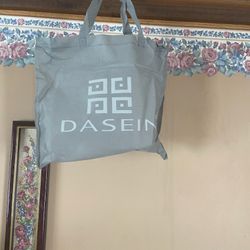 Gray cloth purse dust bag