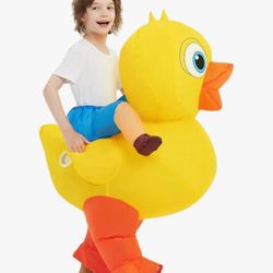 Toddler Inflatable duck halloween 