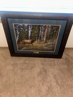Elk painting