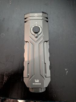 Wurkkos HD02 Foldable Quad-Beam EDC Flashlight - Spotlight, UV, Laser & Worklight