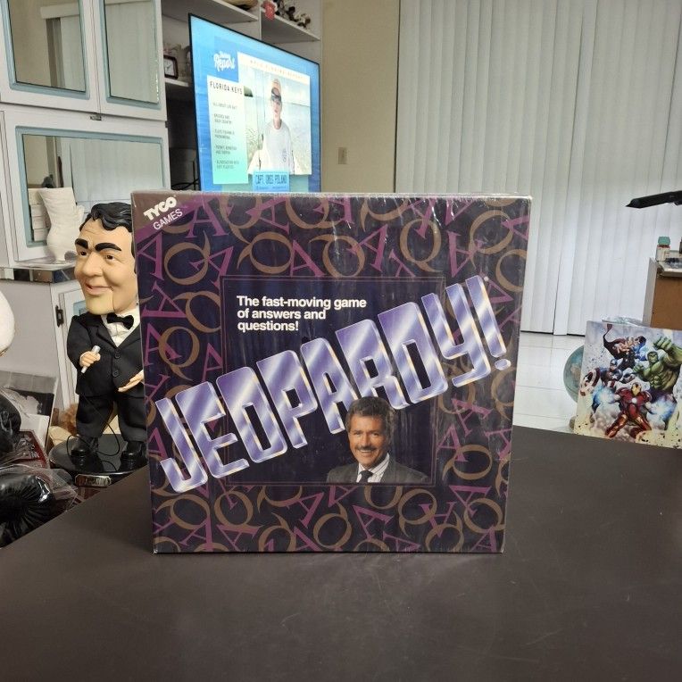 New Never Opened Vintage 1992 Tyco Jeopardy Board Game, Teen-Adult