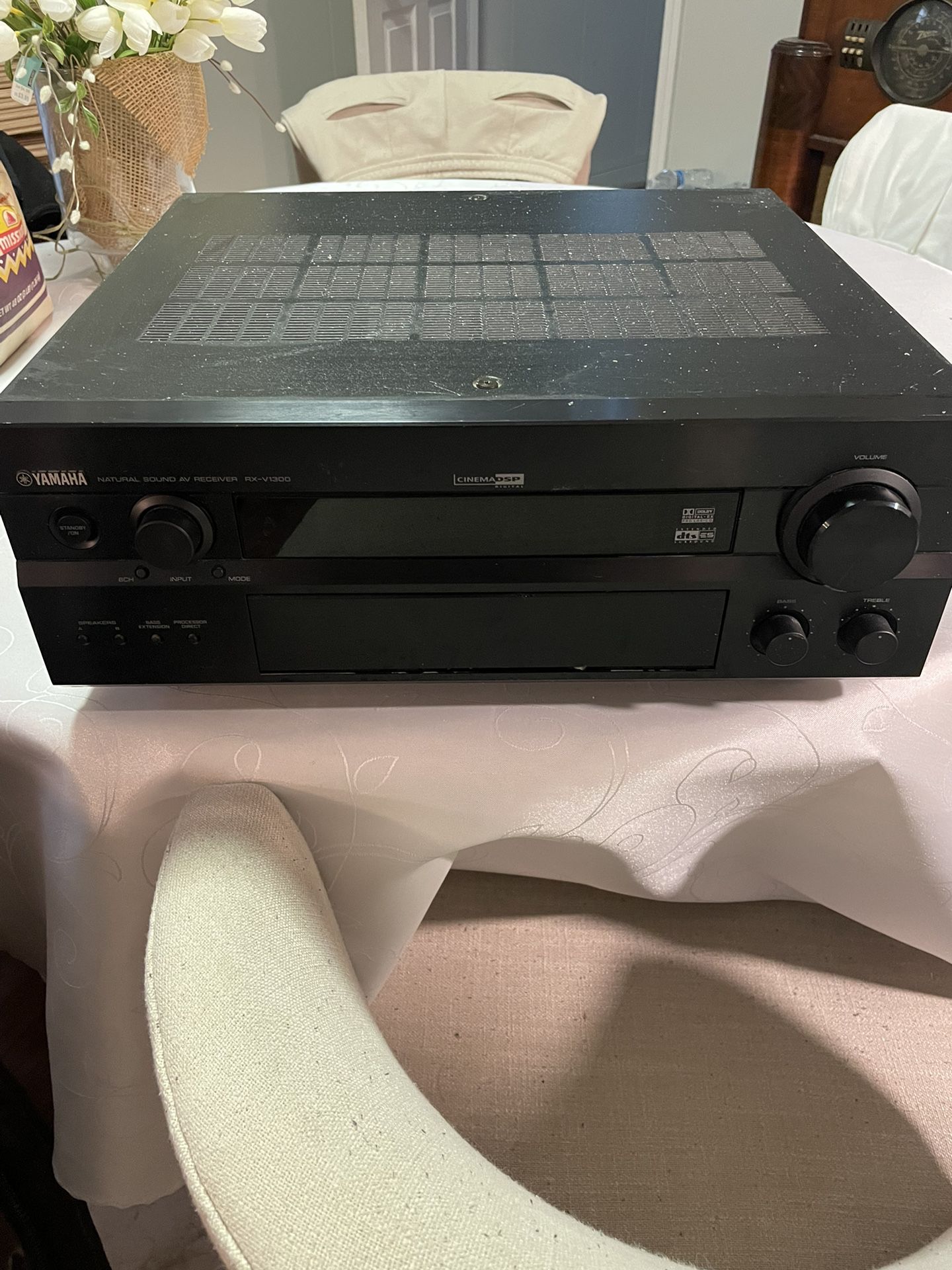 Yamaha Natural Sound Av Receiver Rx-V1300