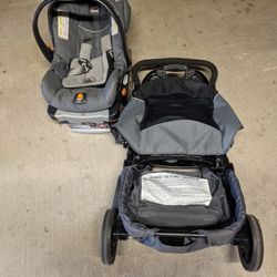 Chicco Infant Car Seat/Base And Stroller Set 